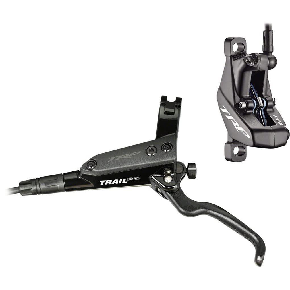TRP TRAIL EVO 油圧ディスクブレーキ 前後セット Amazon | TRP Trail EVO 油圧 MTB ブレーキ、4ピストンキャリパー